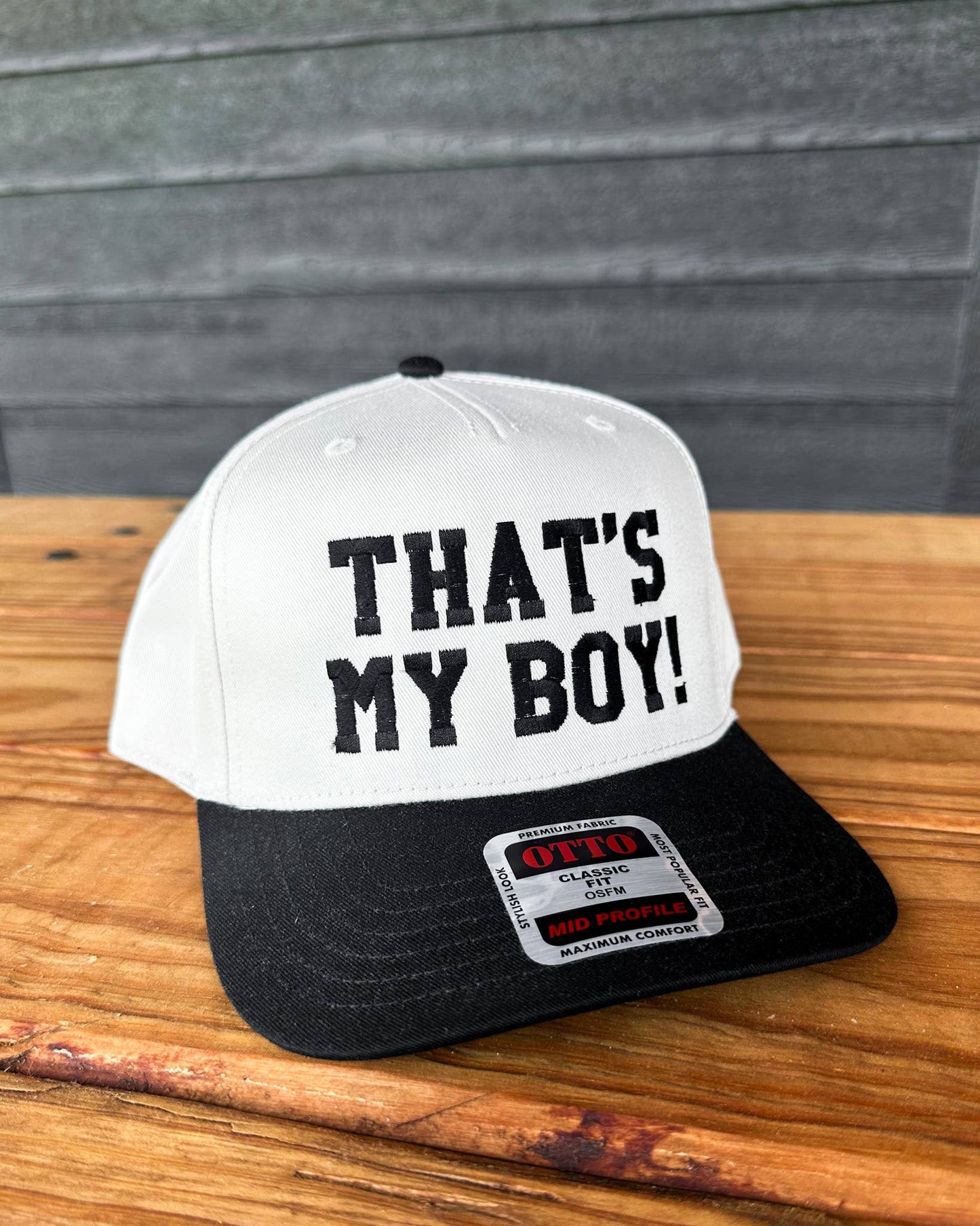 That’s My Boy! Two-Tone Hat | Bold Statement Cap