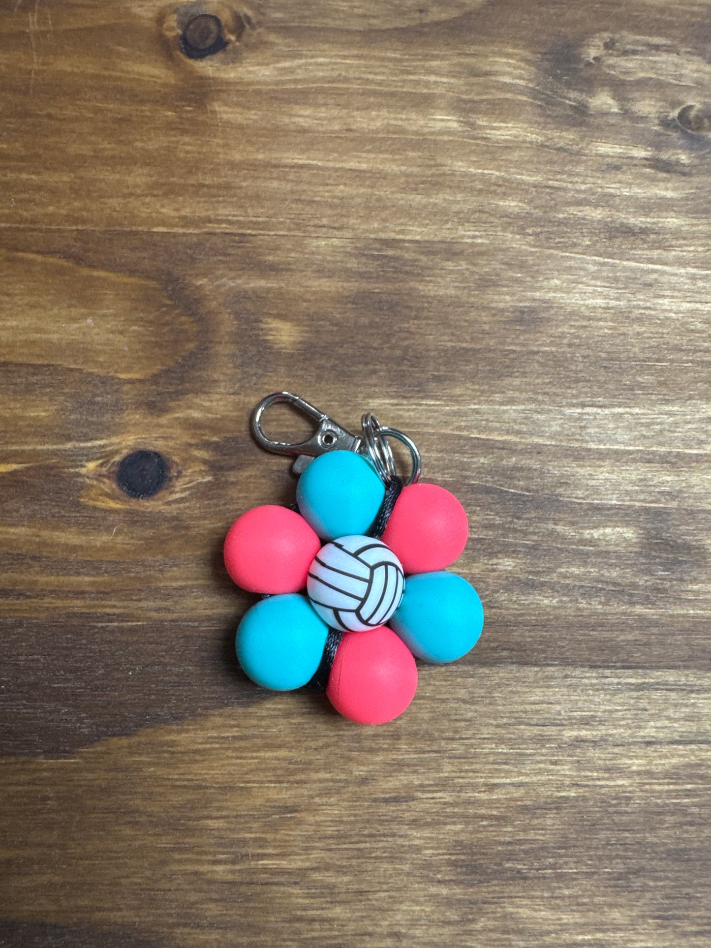 Beads&Things Flower Keychain