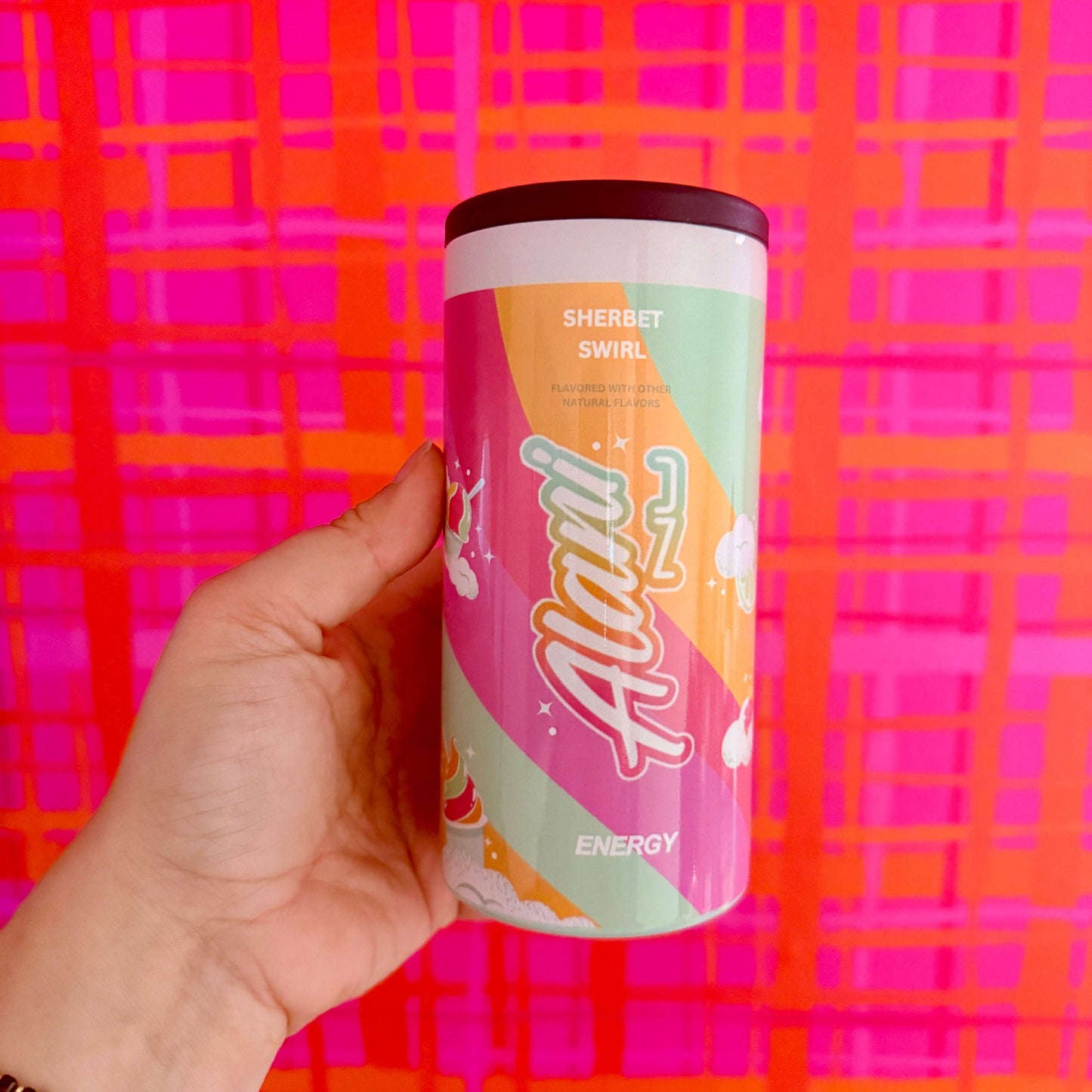Slim Can Cooler, Sherbet Energy Drink