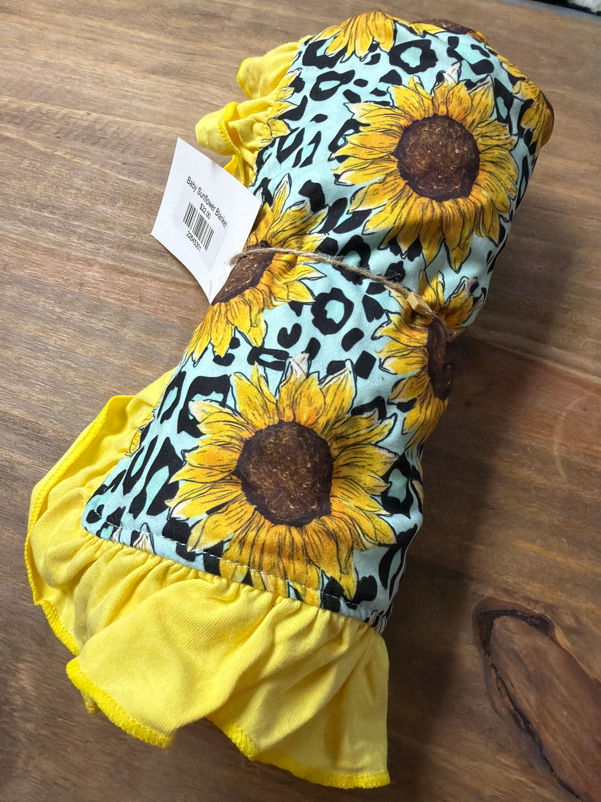 Baby Sunflower Blanket