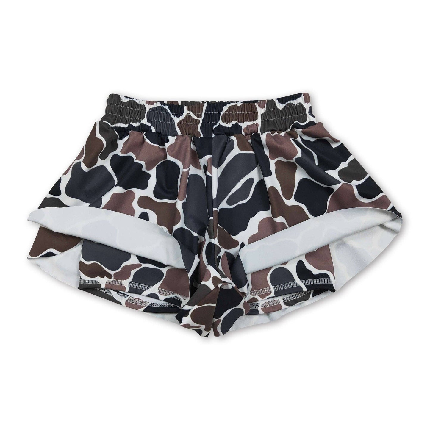 Dark camo shorts