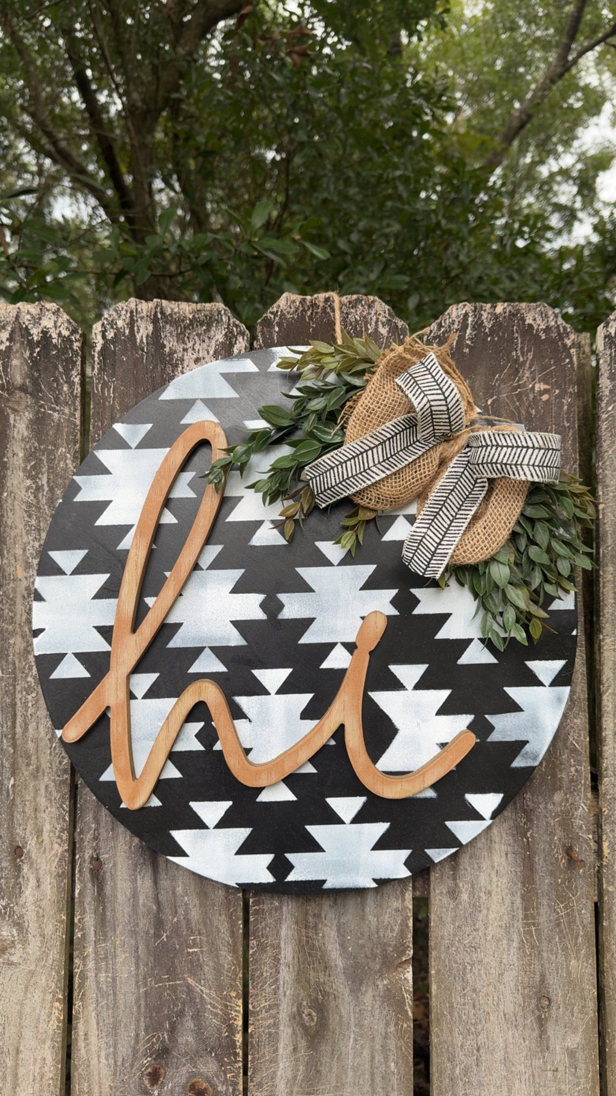 Aztec hi door hanger