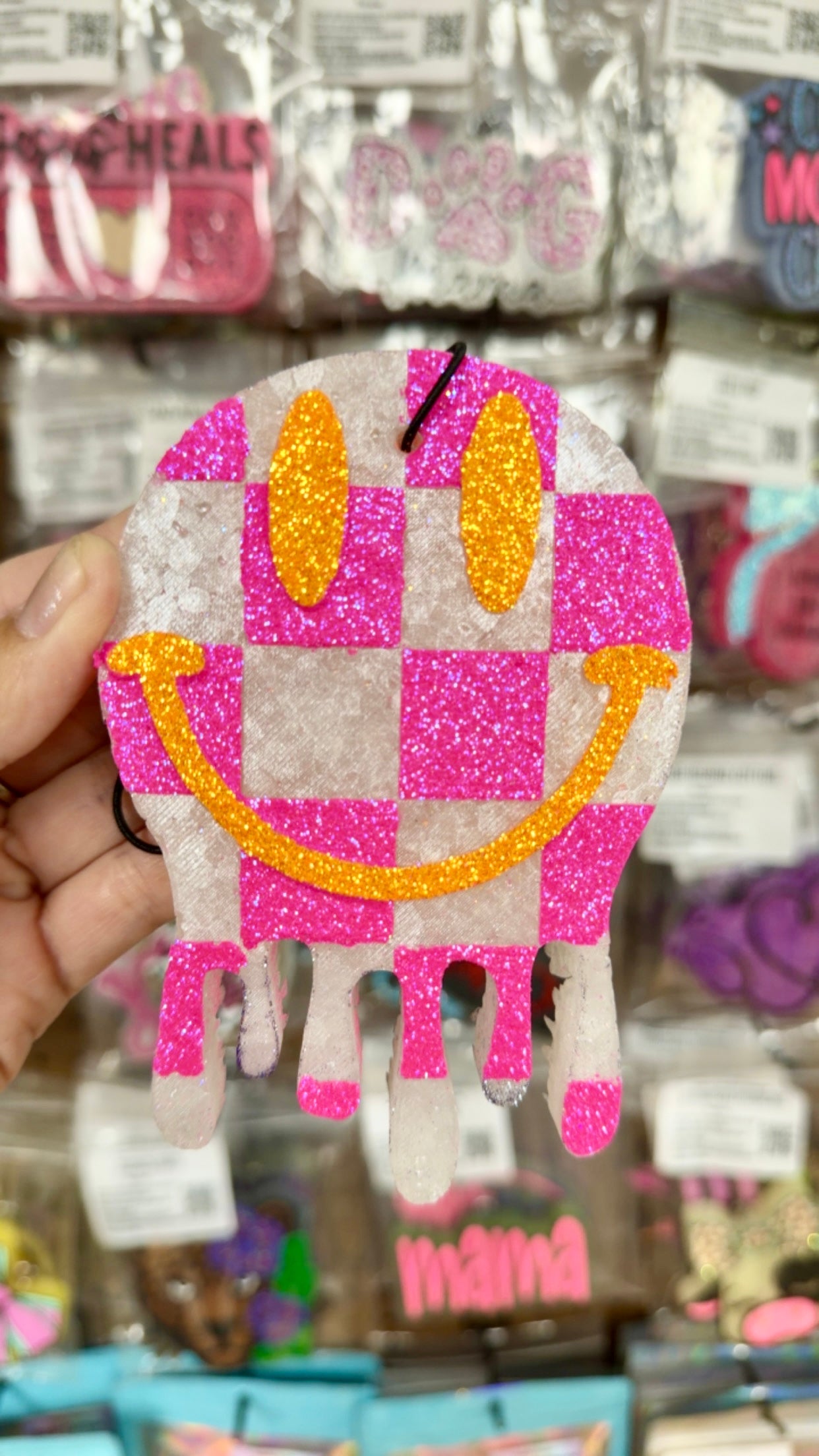 Clean Cotton Freshie-Dripping Smiley Face