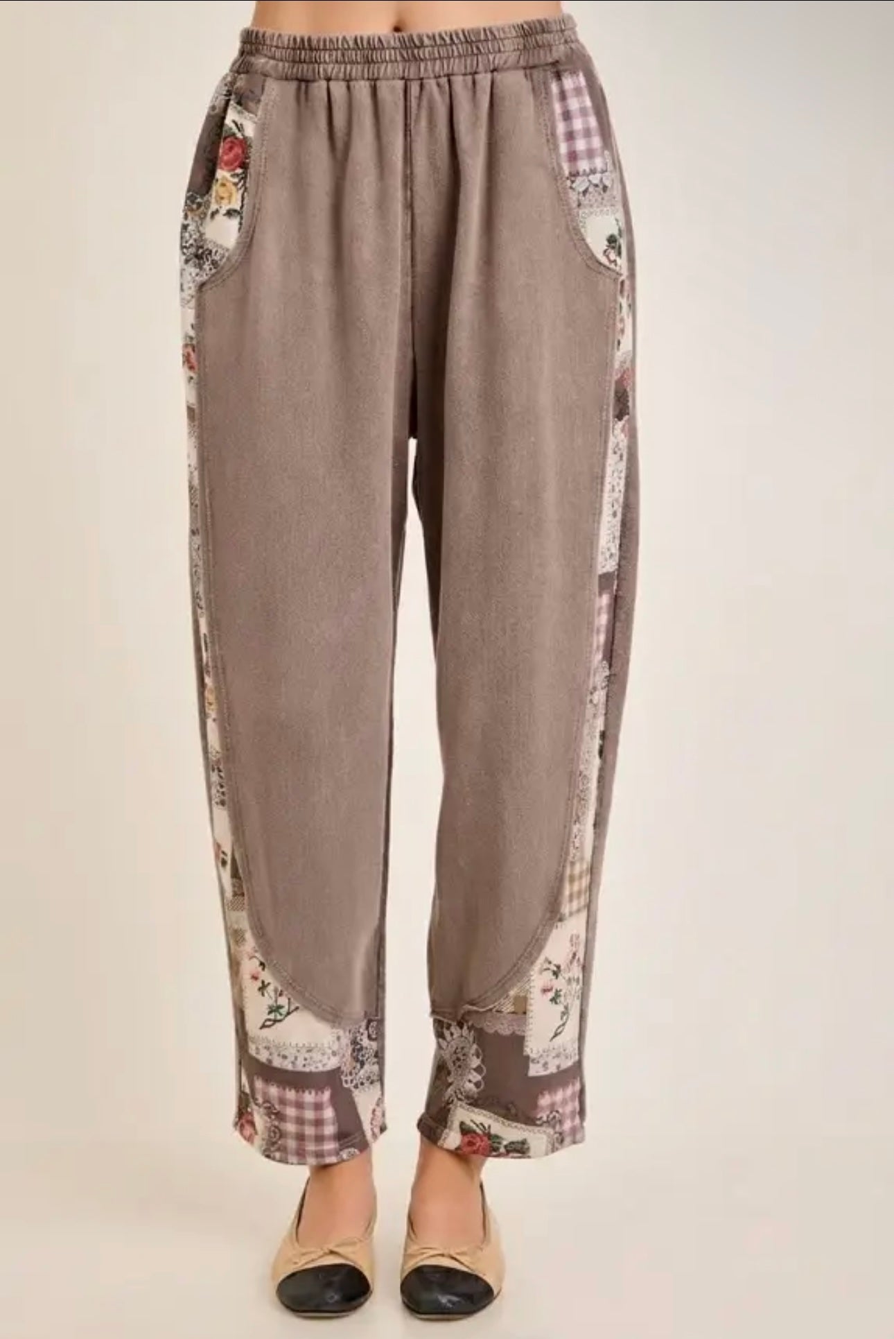 Ash Patch Barrel Pants