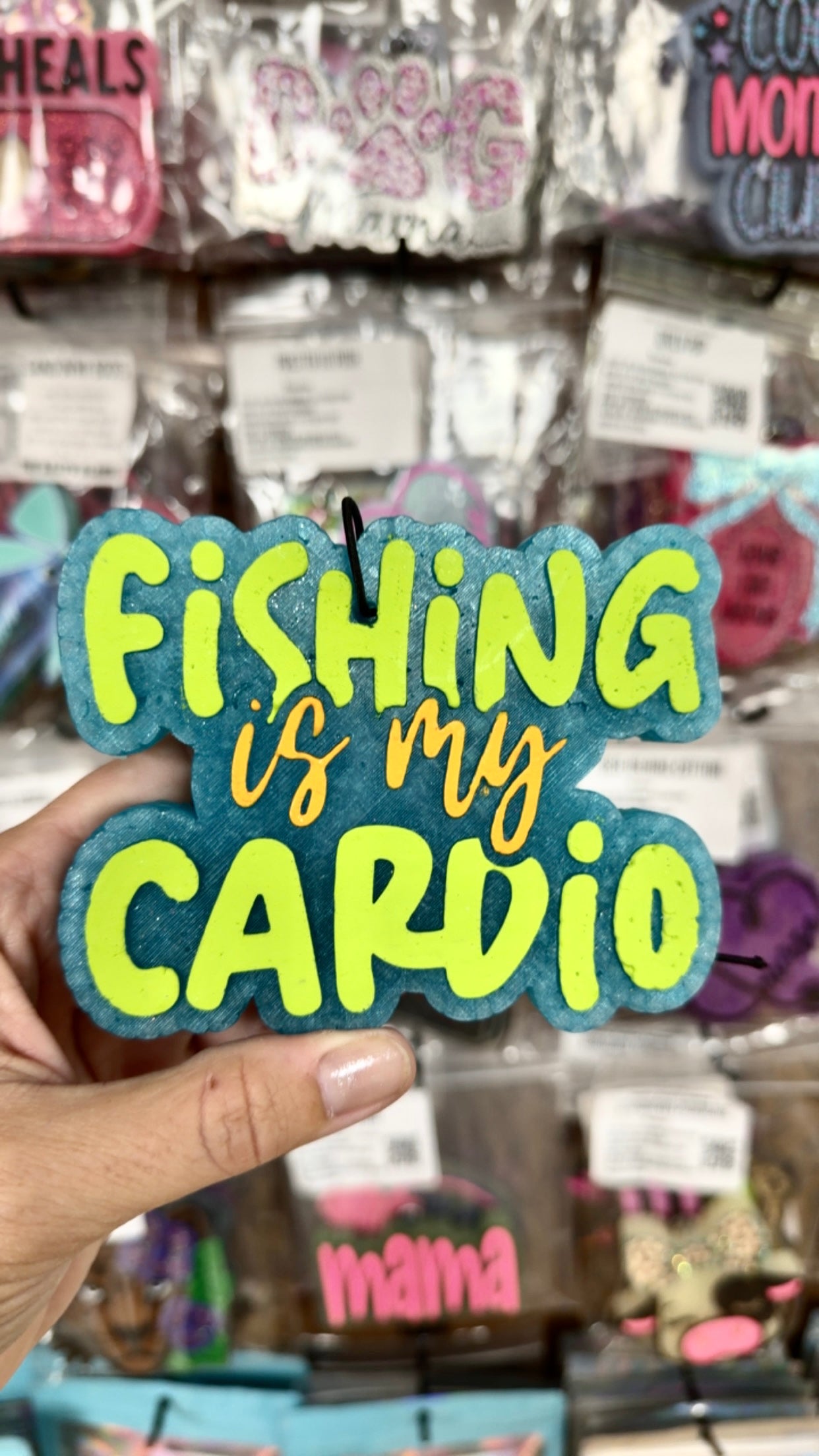 Pineapple Coconut Freshie- Fishing Is My Cardio
