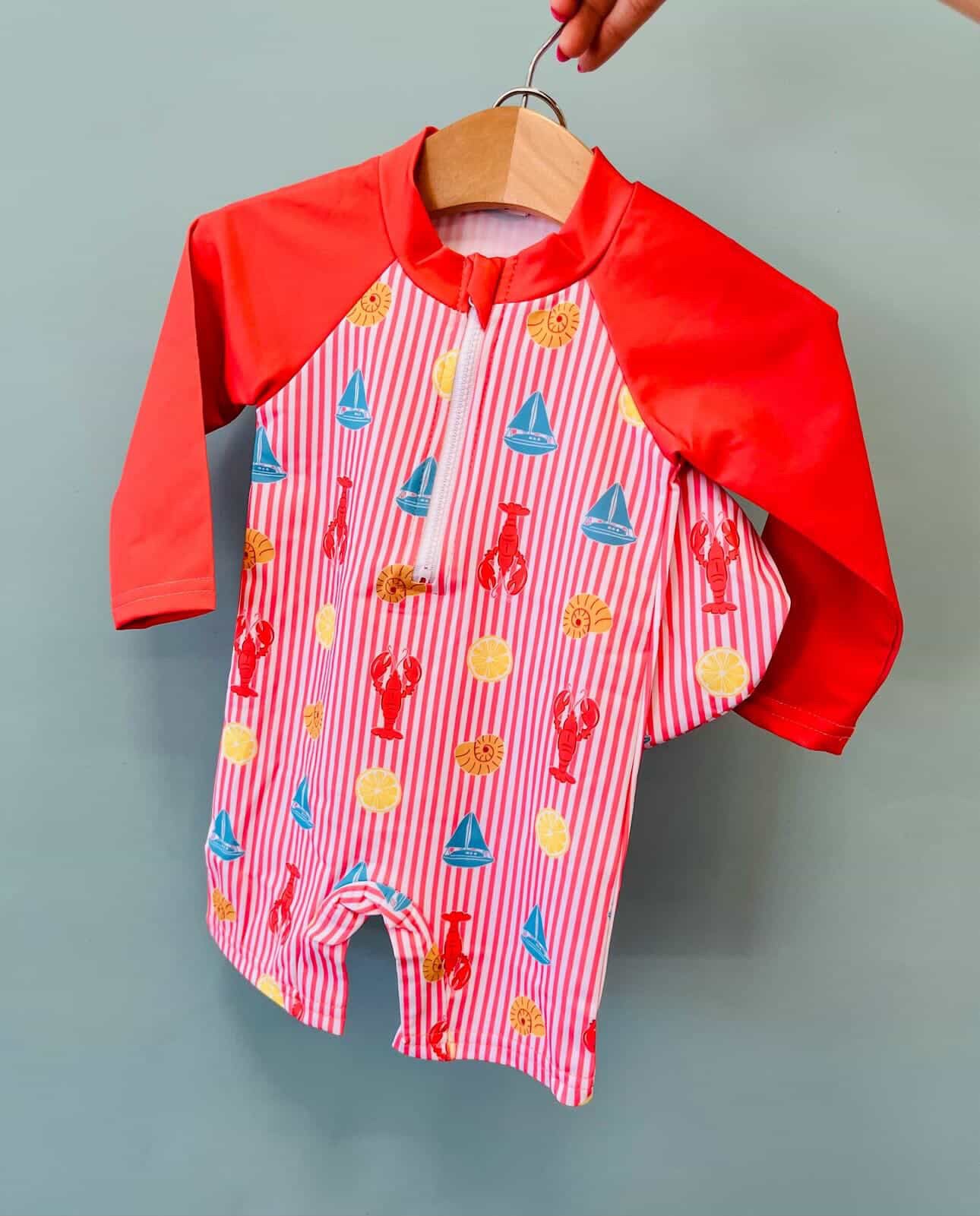 TTB Summer Picnic Swimsuit Set