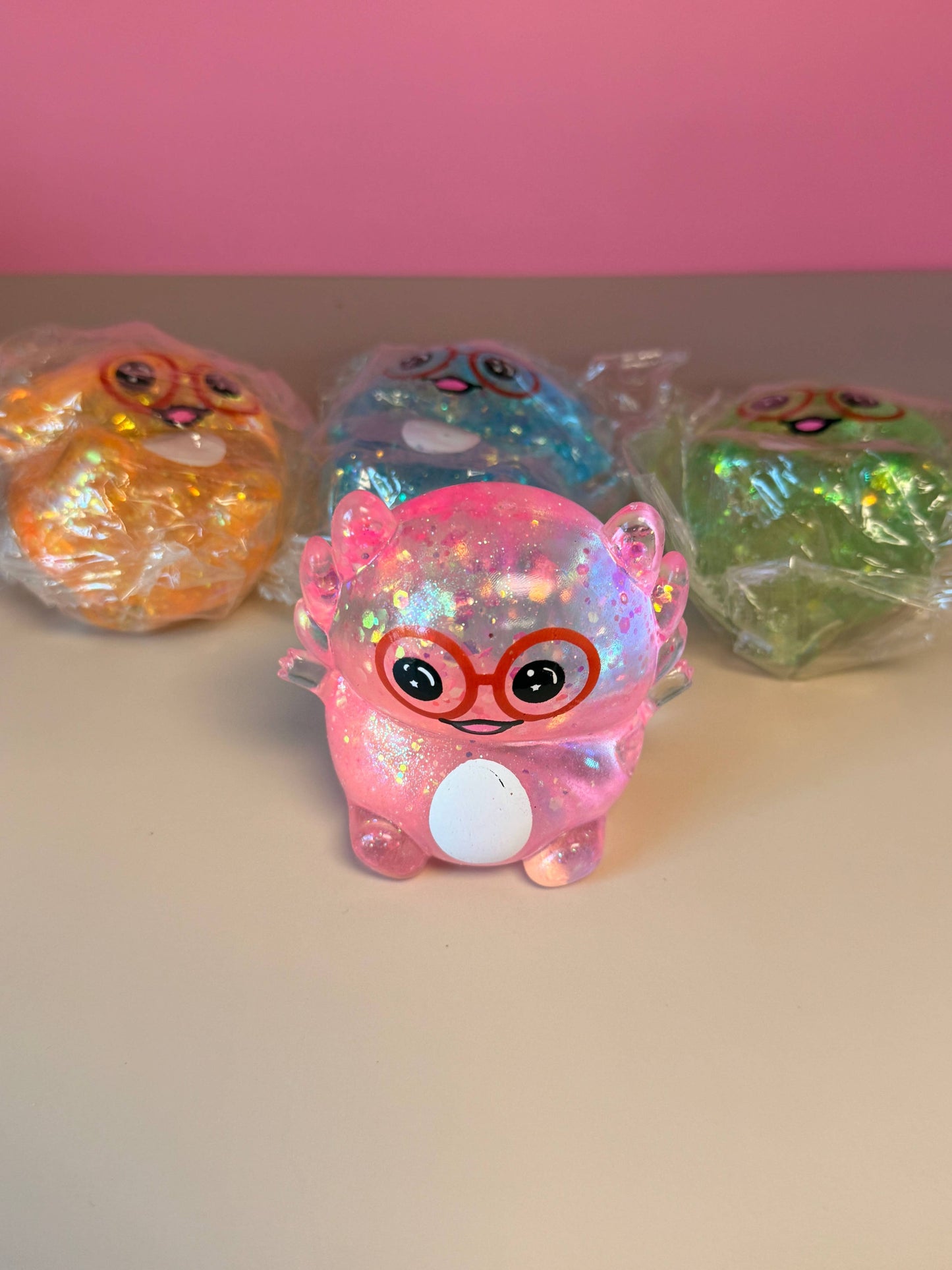 Axolotl Glasses Squishy