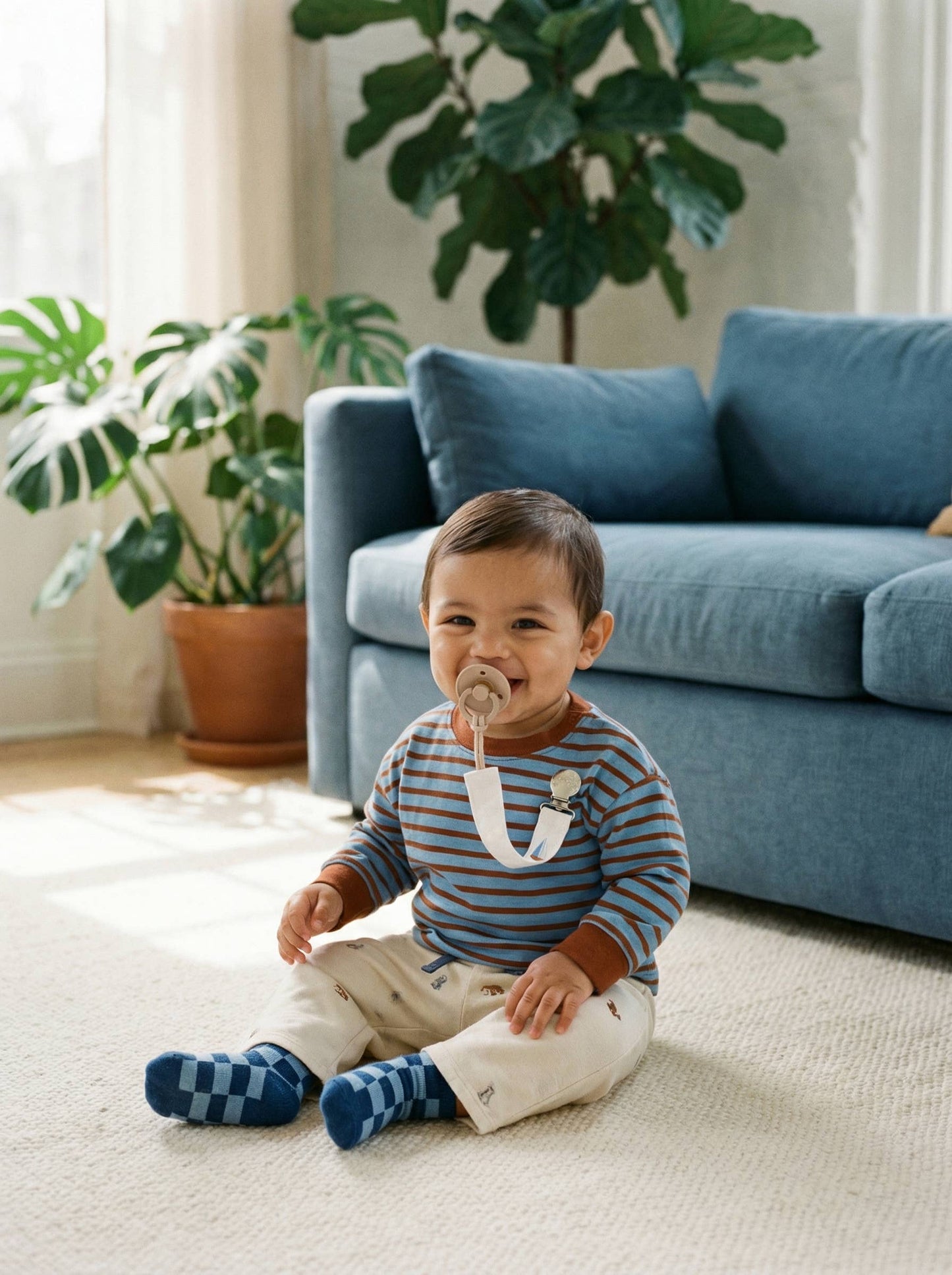 Itzy Clip™ - Fabric Pacifier Strap
