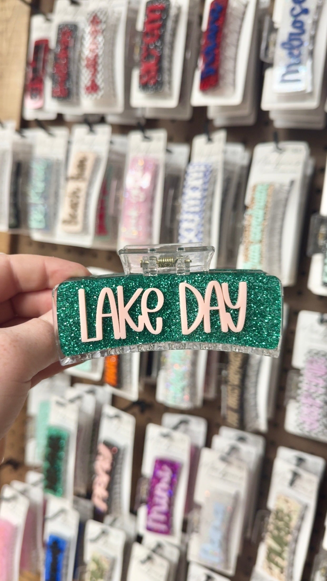 Lake Day Claw Clip