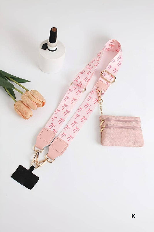 Clip & Go Crossbody Duo Phone Strap & Walle