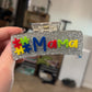 Autism Mama Claw Clip