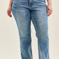 HW Tummy Control Contrast Wash Straight - PLUS