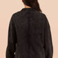 Jade Mineral Washed Knit Causal Top