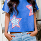 Patriot Star Patched Mineral Washed Tee