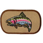 Rainbow Trout Embroidered Iron On Patch