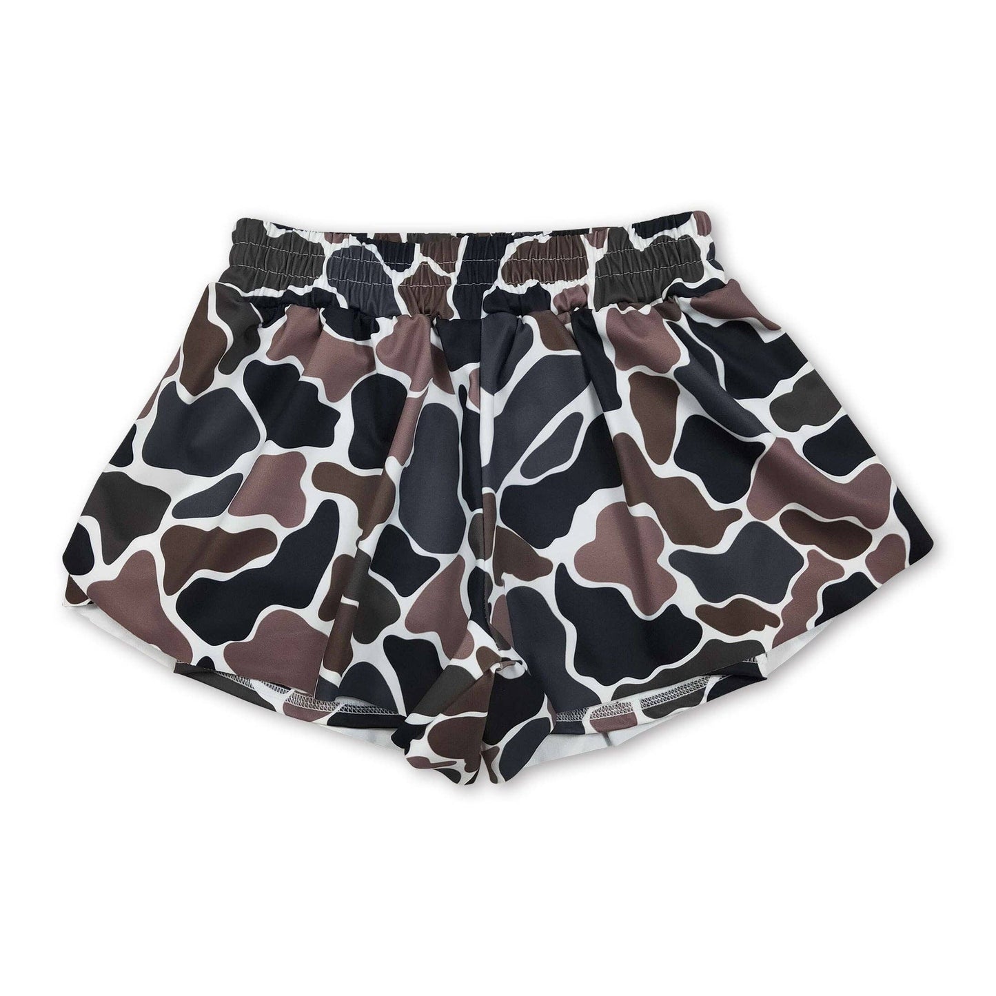 Dark camo shorts