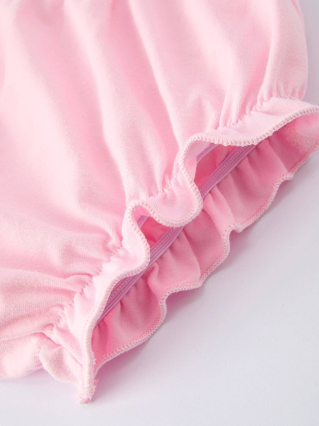 Girl Bow Stripe Smocked Baby Girls Bloomer Set
