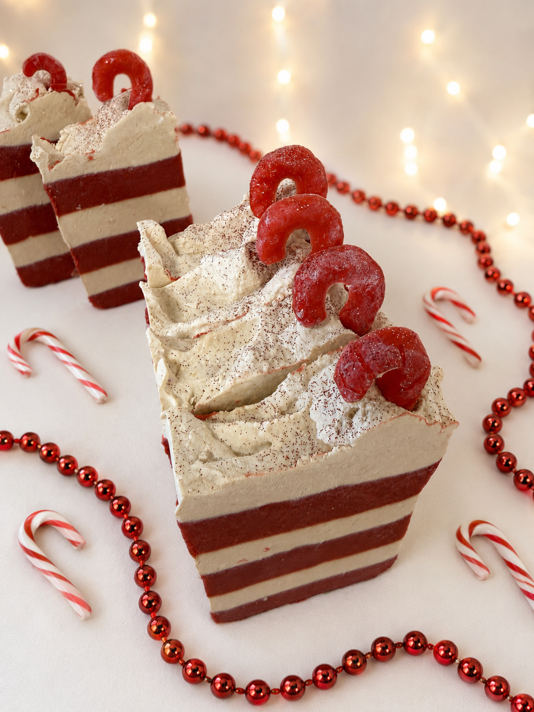 Candy Cane Goat Milk Soap