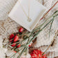 Haven White Coin Cross Necklace – Tarnish-Free 18" Dainty