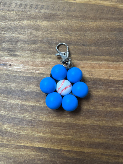 Beads&Things Flower Keychain