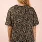 Karen Oversized Leopard Printed Knit Top
