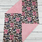 Baby Girls Camouflage Bow Printed Blanket