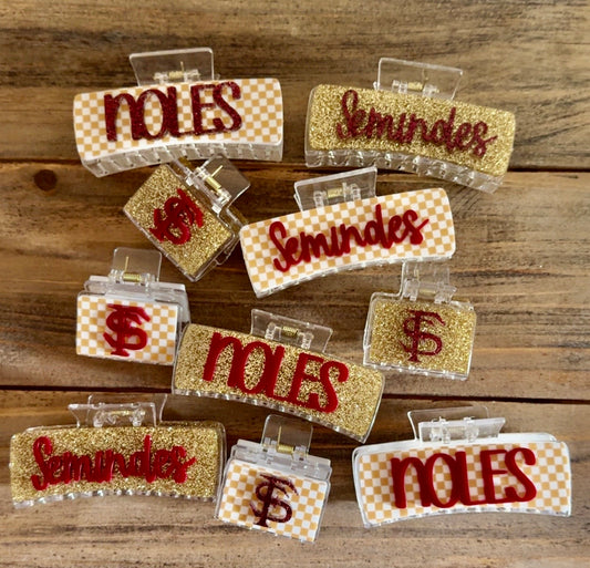 Seminoles Claw Clips
