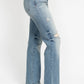 High Waisted Dad Straight Jean