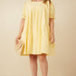 Womens Asymmetric Seam Detail Cinched Cuff Poplin Dress