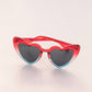 July 4 Fourth of July Heart Sunglasses