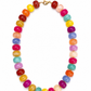 Luxe Marbled Beaded Candy Necklace