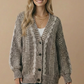 Oversized Chunky Cable Cardigan