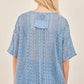 Mineral Washed Lace Top