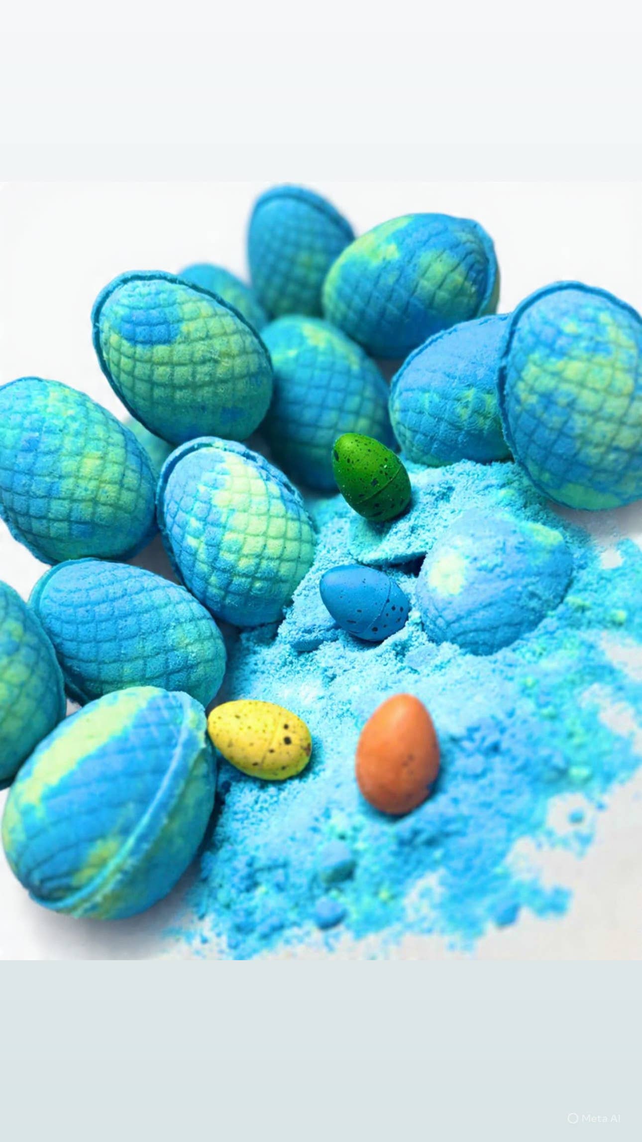 Dinosaur Egg Bath Bomb - with Toy inside