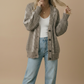 Oversized Chunky Cable Cardigan