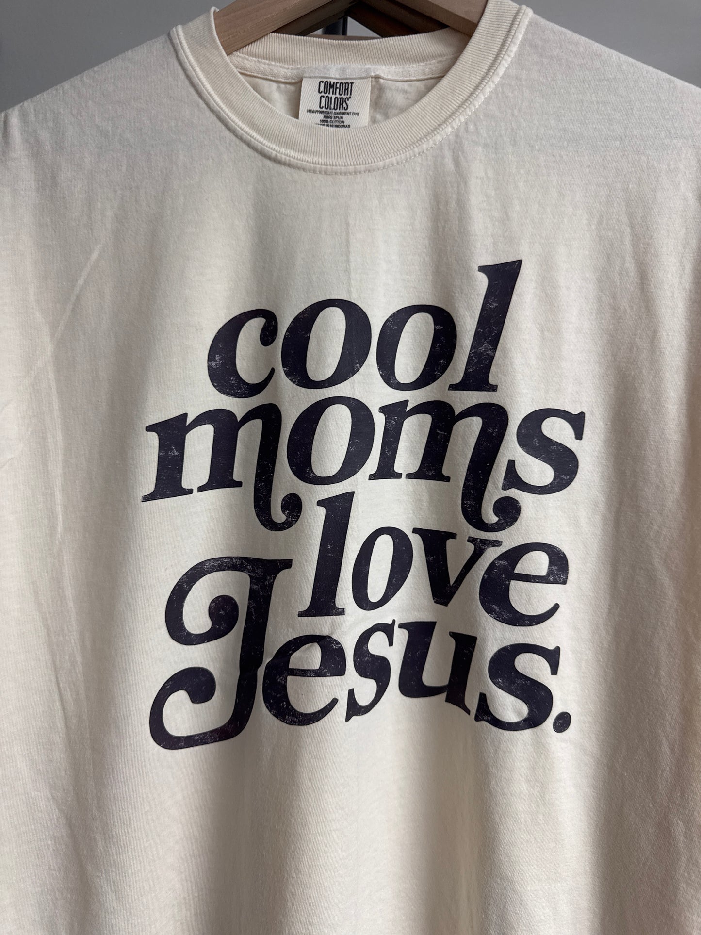 Cool Moms Love Jesus T-shirt