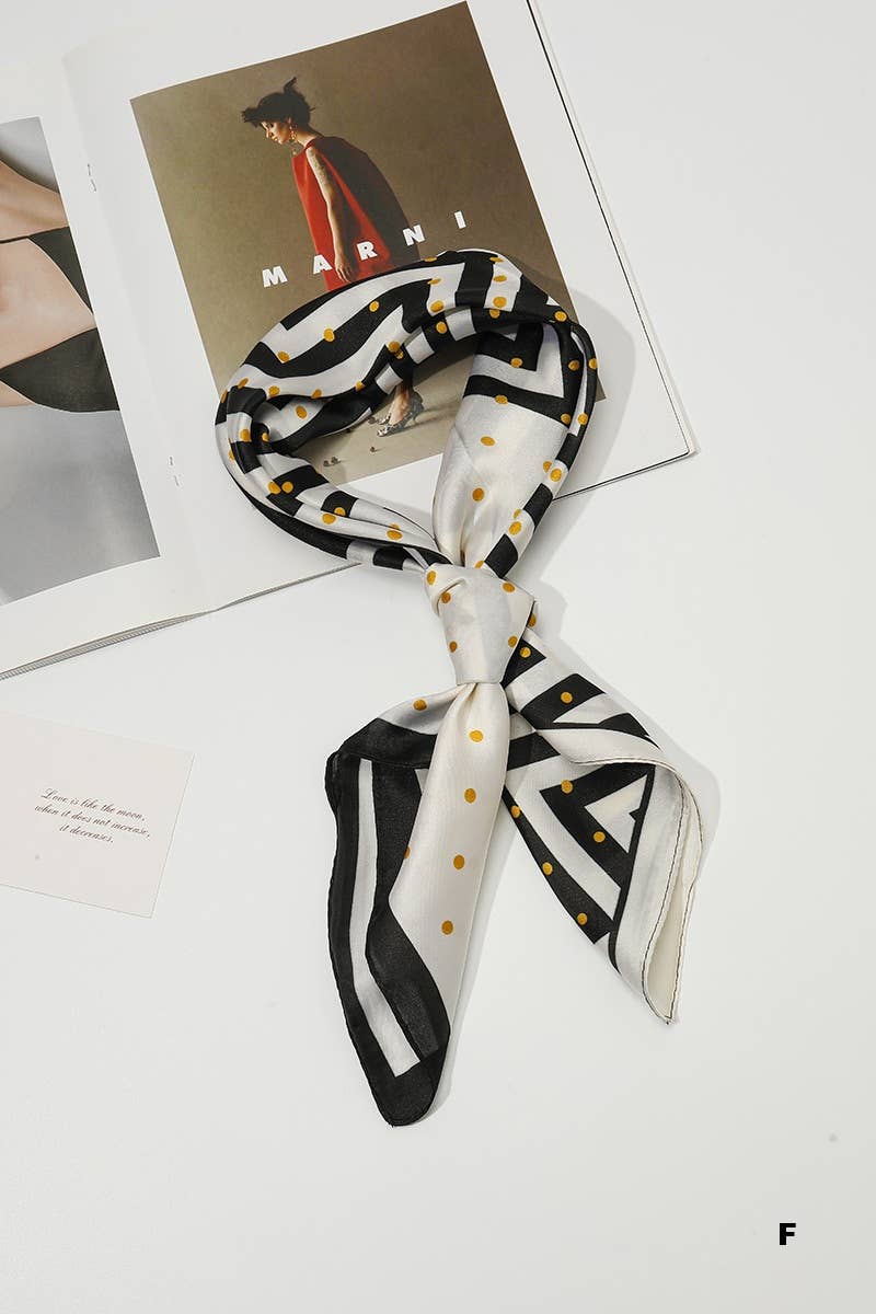 Trendy Print Elegant Neck Scarf