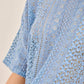 Mineral Washed Lace Top