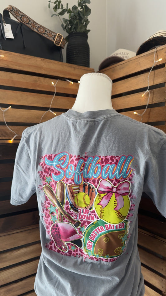 Softball 3 Up 3 Down