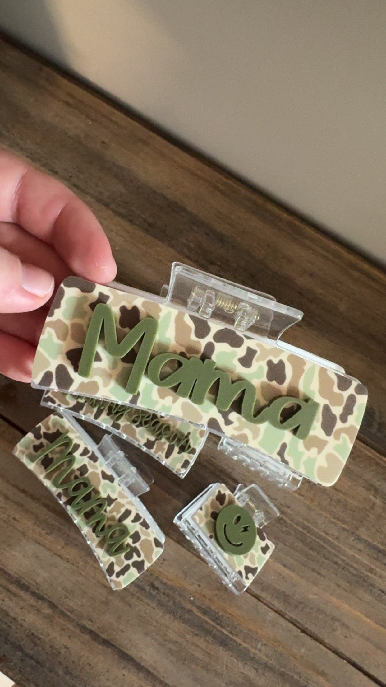 Camo Claw Clips