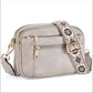 Multi Functional Zipper Crossbody Bag