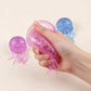 12PCS - Glitter Jellyfish Squeeze Squishy Stress Relief Toy