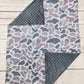 Baby Gray Camouflauge Print Blanket