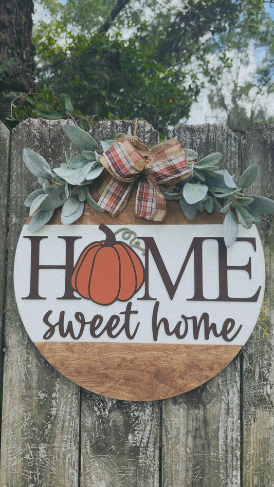Pumpkin home sweet home