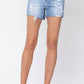 HI WAIST DESTROYED SHORTS