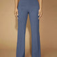 High Waist Straight Leg Pants Women's Work Trousers