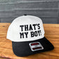 That’s My Boy! Two-Tone Hat | Bold Statement Cap
