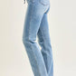 HW Tummy Control Contrast Wash Straight