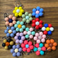 Beads&Things Flower Keychain