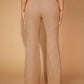 High Waist Straight Leg Pants Women's Work Trousers